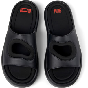 Sandali - CAMPER Pelotas Flota - Nero - Pelle liscia