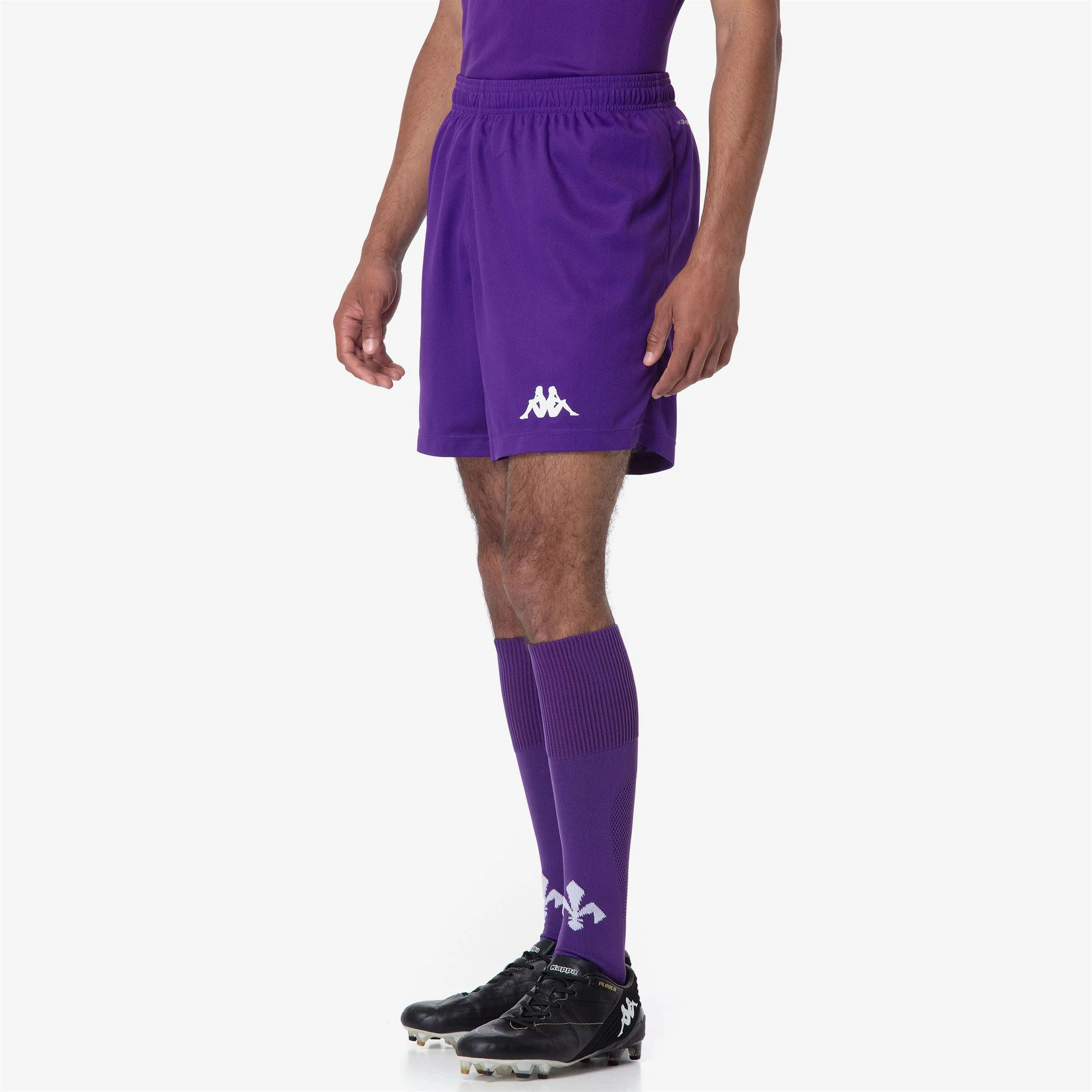 Kappa - Pantaloni Corti Uomo Viola - Kombat Ryder Fiorentina