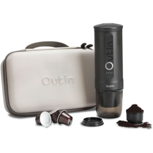 Cafetière portable OUTIN de voyage Nano Gris OTEM-01-SG-Bag