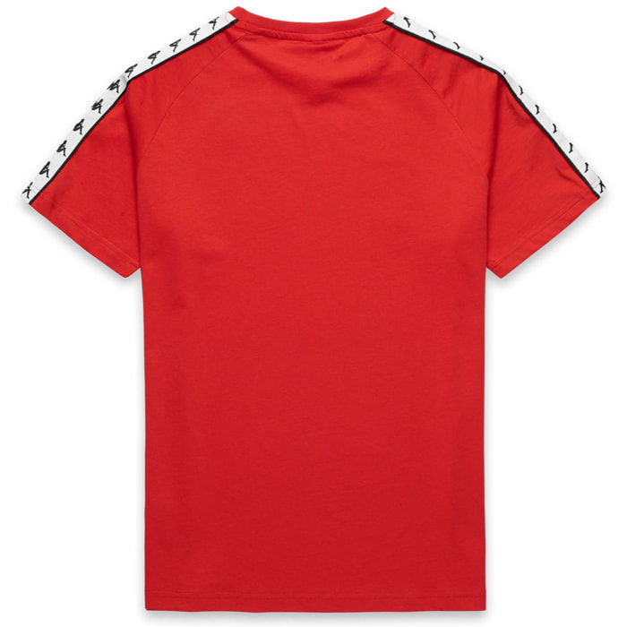 Kappa - T-Shirts & Top Uomo Rosso - 222 Banda Coen Slim