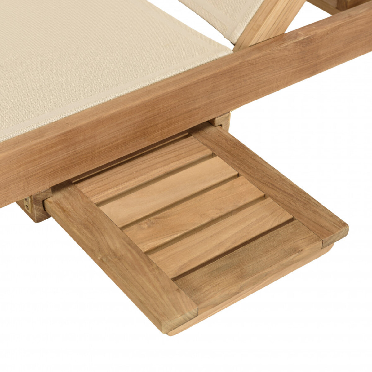 HARRIS - Bain de soleil textilène couleur beige