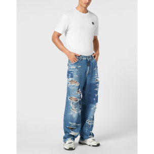 PHILIPP PLEIN Pantalones cortos vaqueros