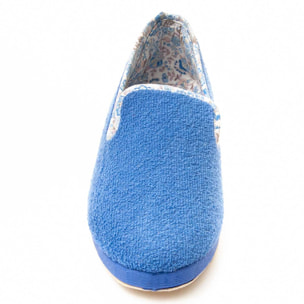 Slippers de Cuña - Azul - Altura: 4 cm