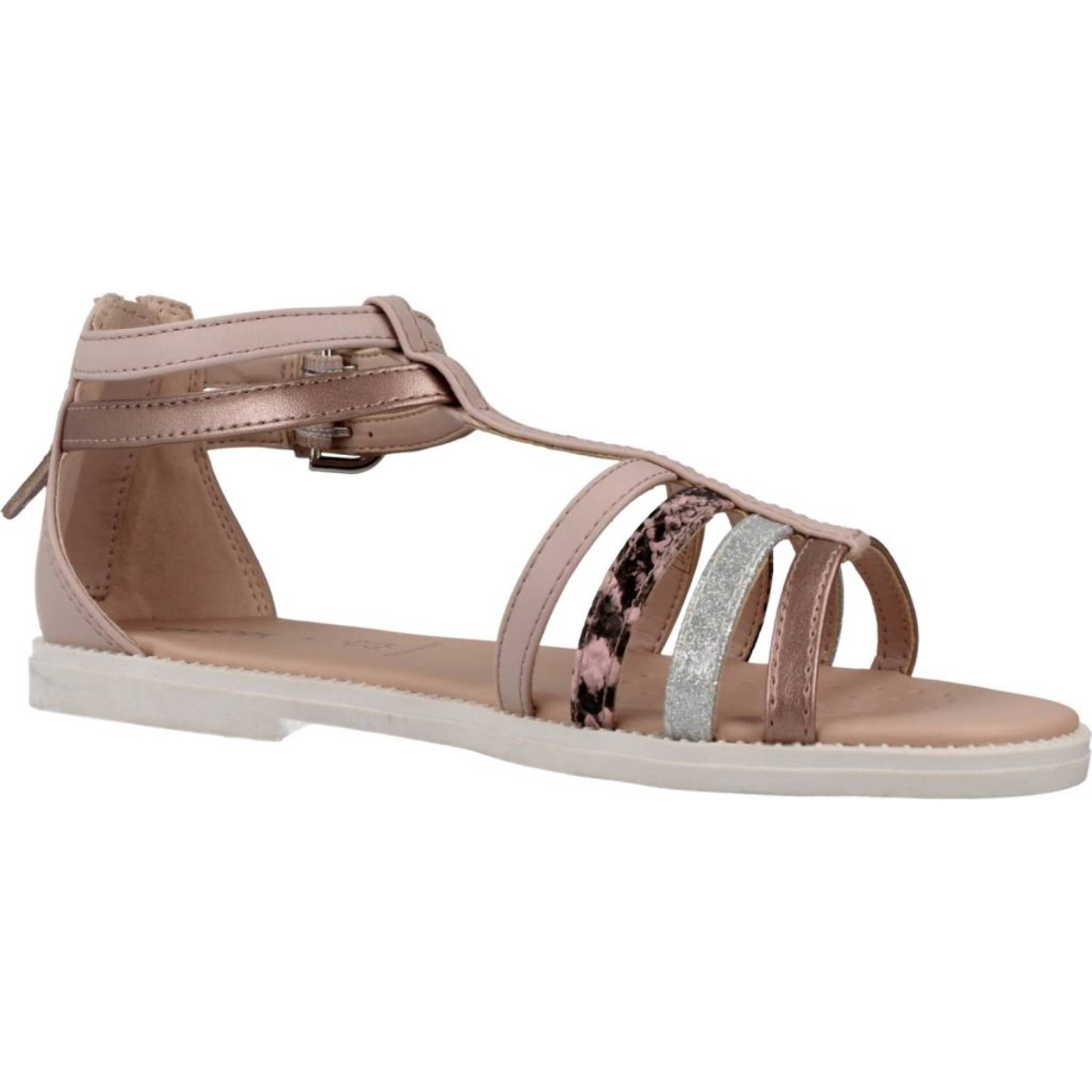 Sandalias Niña de la marca GEOX  modelo J SANDAL KARLY GIRL ROJO