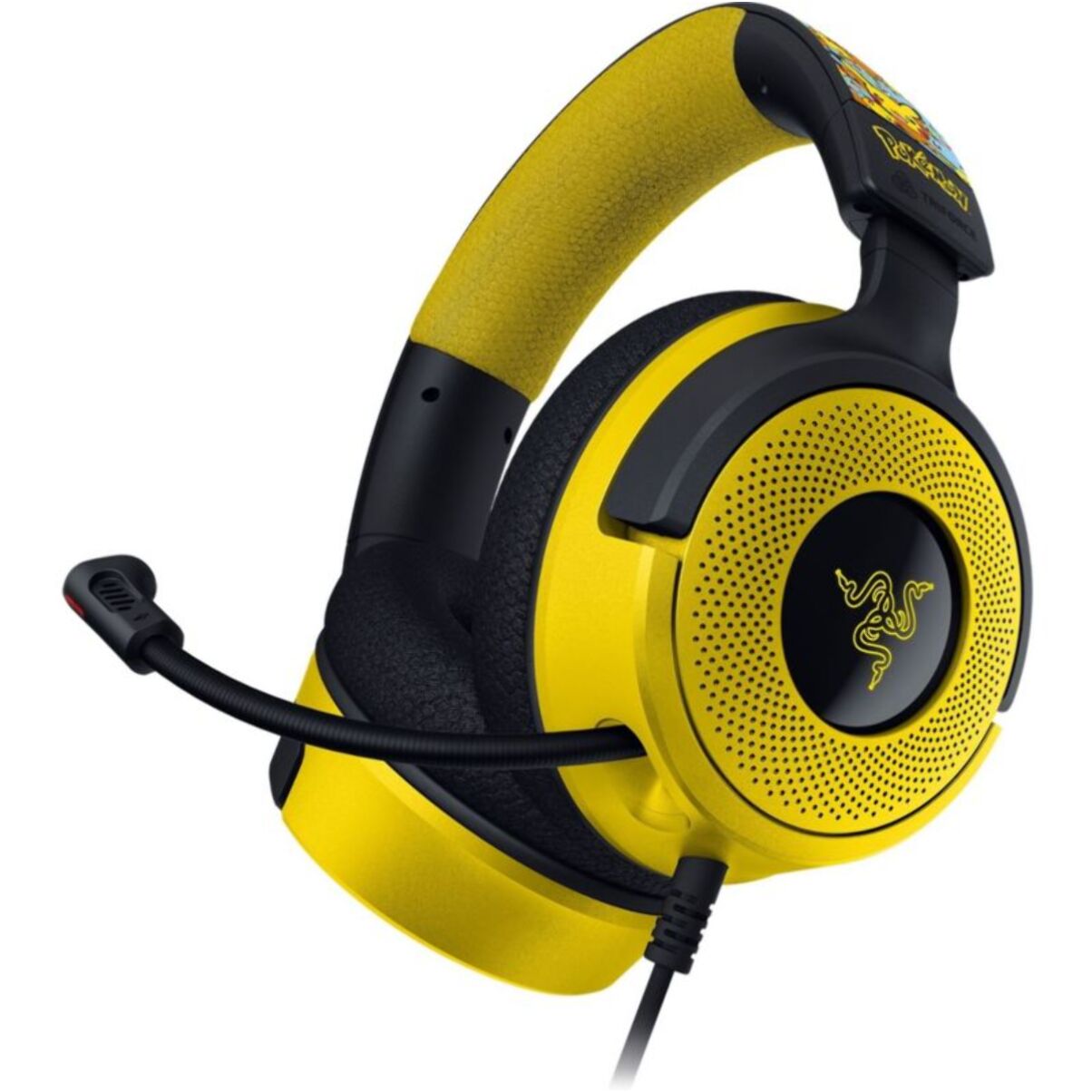 Casque gamer RAZER KRAKEN V4 X POKÉMON KANTO STARTERS ED