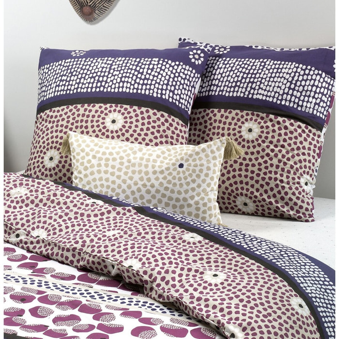 Parure Coton Imprimee Jaita 47 Fils + 2 To 63x63