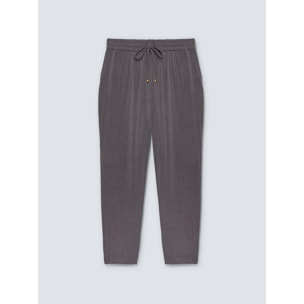 Fiorella Rubino - Pantaloni joggers fluidi - Grigio