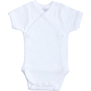 Body cruzado bebé calado ositos