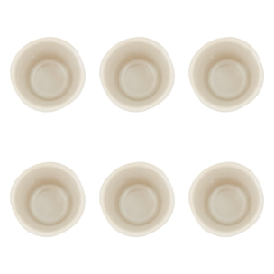 Lot de 6 tasses, Agate