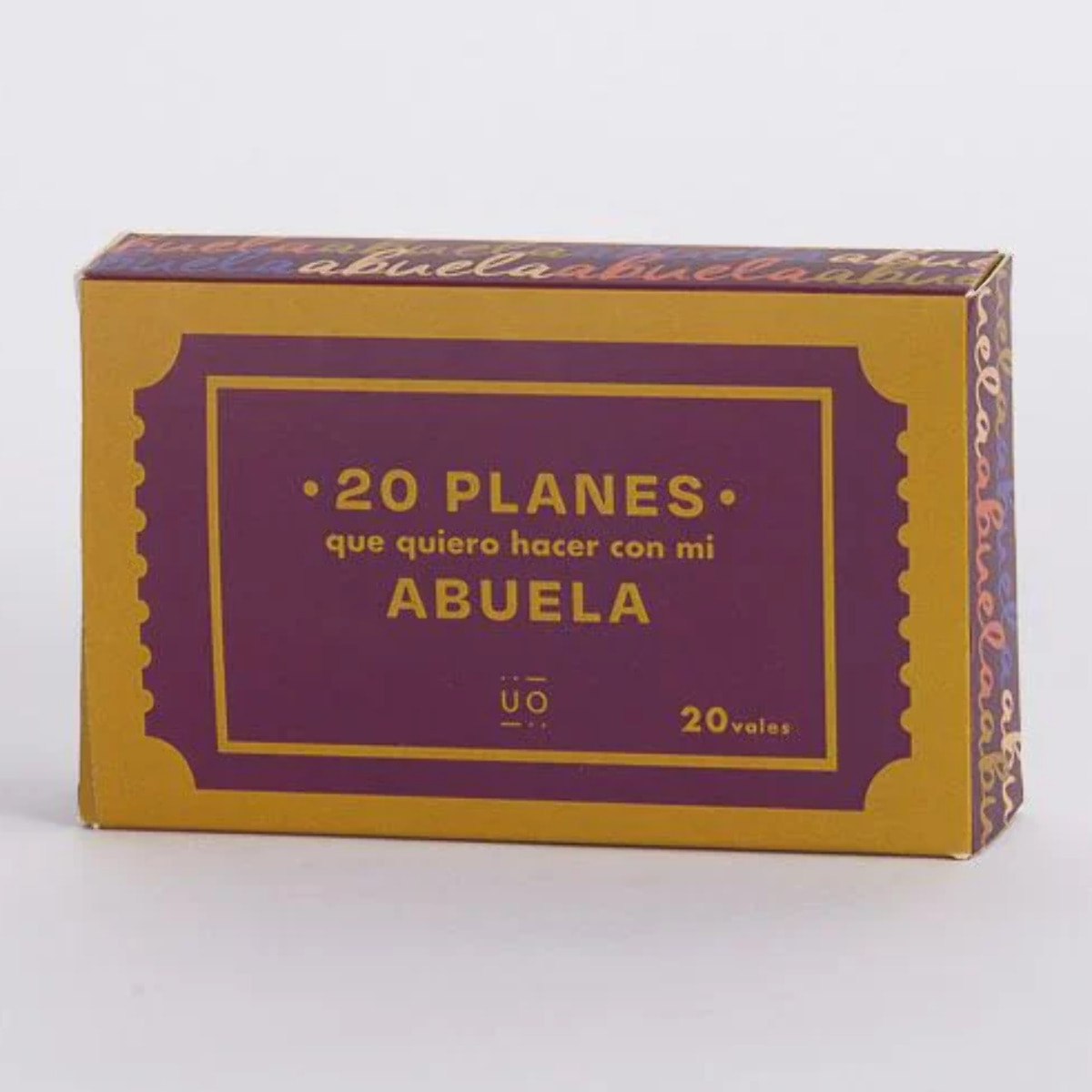 Vales "20 Planes que quiero hacer con mi abuela"