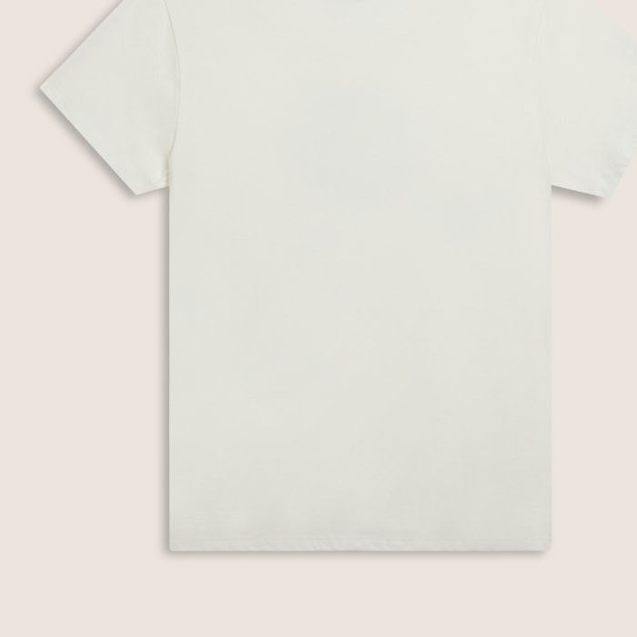 T-shirt con scritta Glamour in glitter