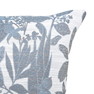 Coussin Samara 40x40cm bleu orage