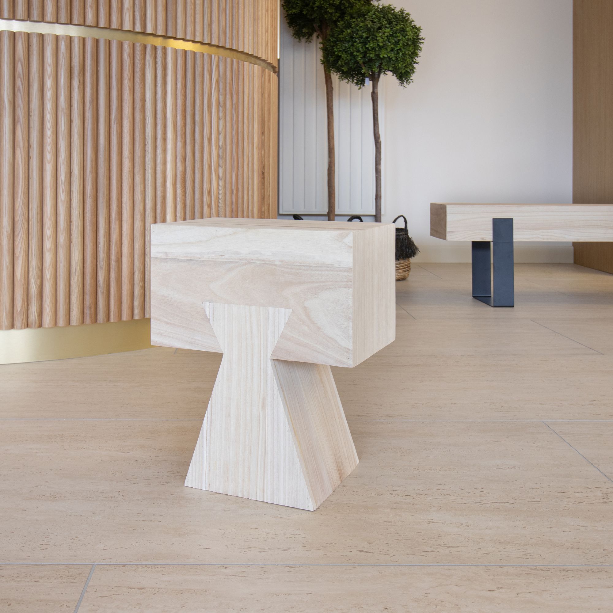 Meuble d'appoint en bois  LINE