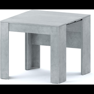 Tavolo Consolle Allungabile Oslo Fino A 3 Metri Tavolo 14 Posti Salvaspazio Design Moderno Elegante Consolle Casa Ufficio 78x51x90 cm Grigio Cemento
