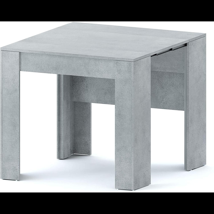 Tavolo Consolle Allungabile Oslo Fino A 3 Metri Tavolo 14 Posti Salvaspazio Design Moderno Elegante Consolle Casa Ufficio 78x51x90 cm Grigio Cemento