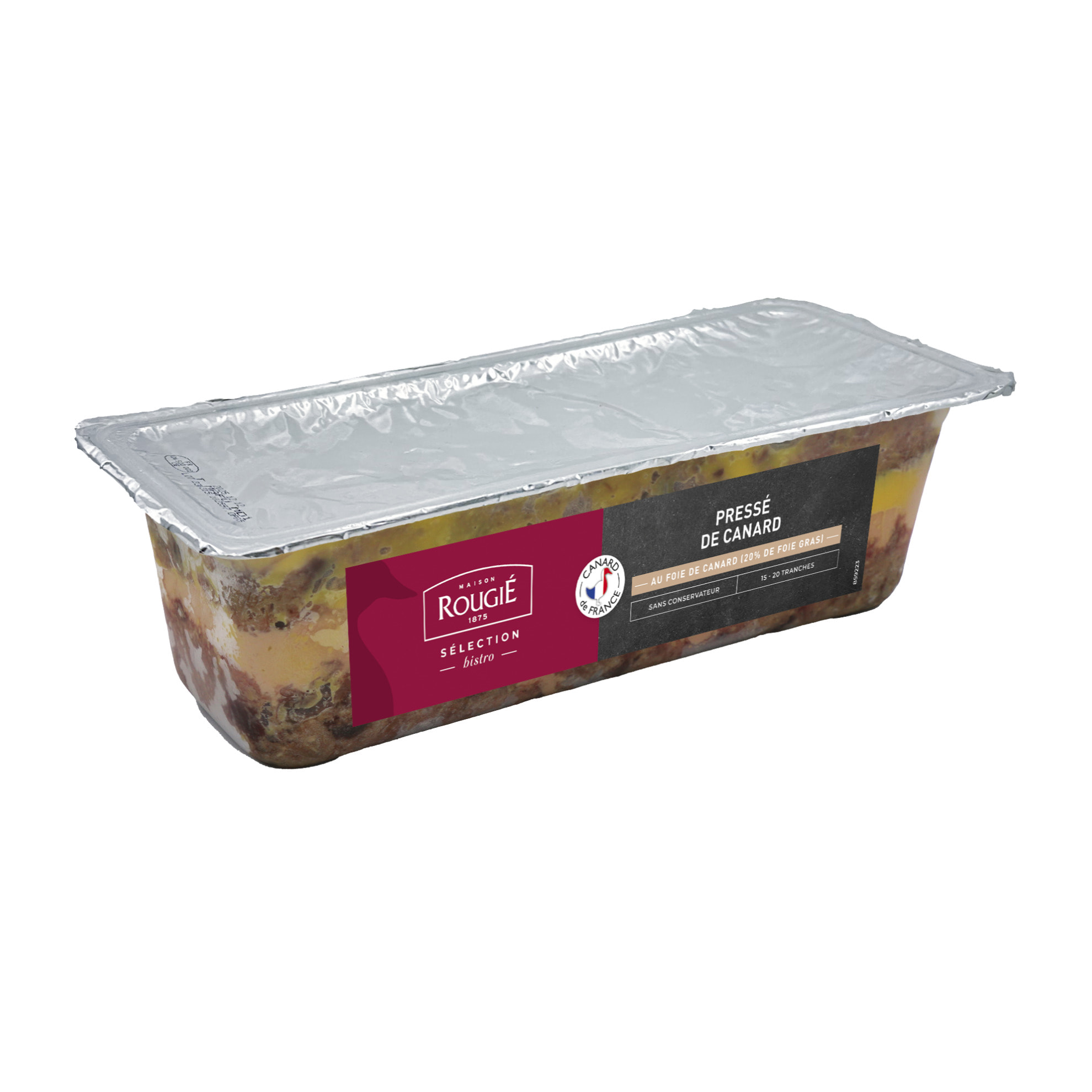 Pressé de Canard au Foie Gras de Canard - 1kg