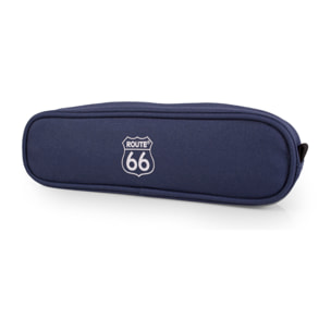 Estuche Escolar Route 66 North Carolina Marino