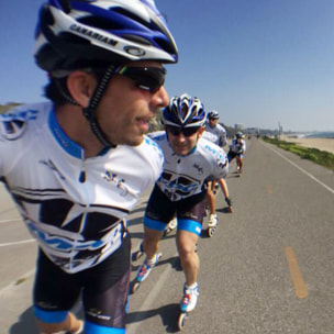 Occhiali da ciclismo OCEAN IRON neri