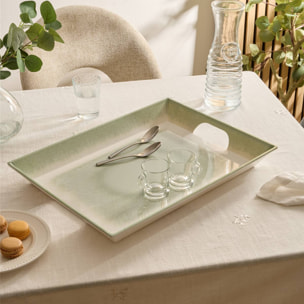 Plateau Clara 34x46cm vert