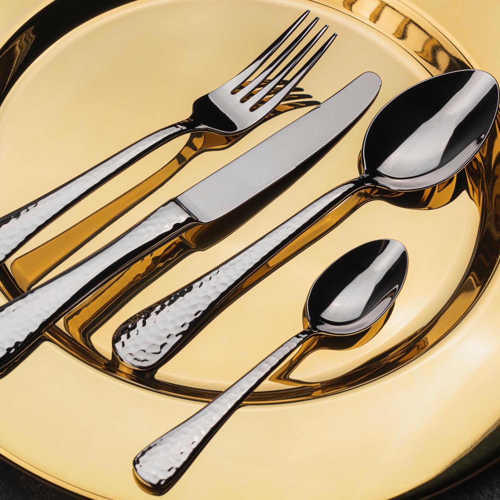 Set de 12 cucharas de mesa eiffel en acero inoxidable
