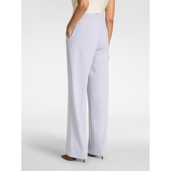 Elena Mirò - Pantaloni in cady - Viola