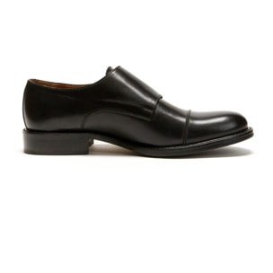 Monk strap British Passport nero