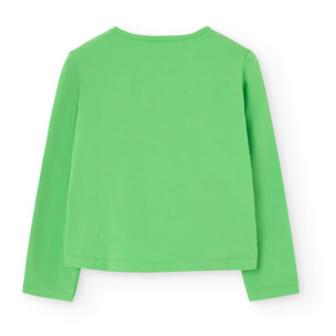 Camiseta punto elástico de niña -BCI