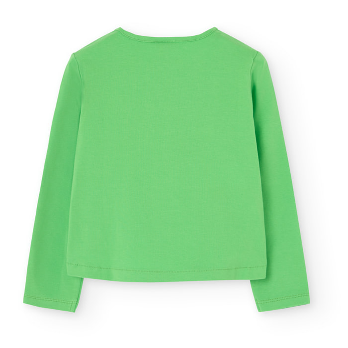 Camiseta punto elástico de niña -BCI