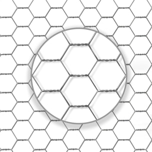 Volière grillagée 6m² - 3x2m