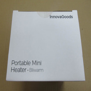 Mini Calefactor Eléctrico Portátil Bliwarm InnovaGoods