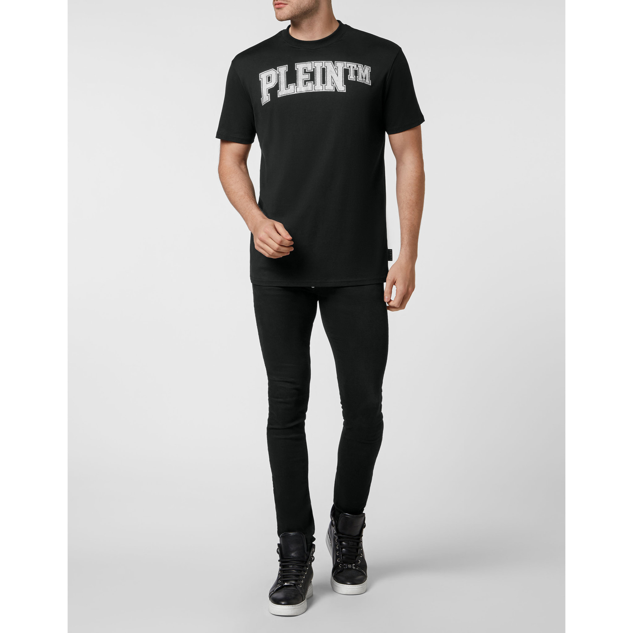 PHILIPP PLEIN Camiseta de cuello redondo