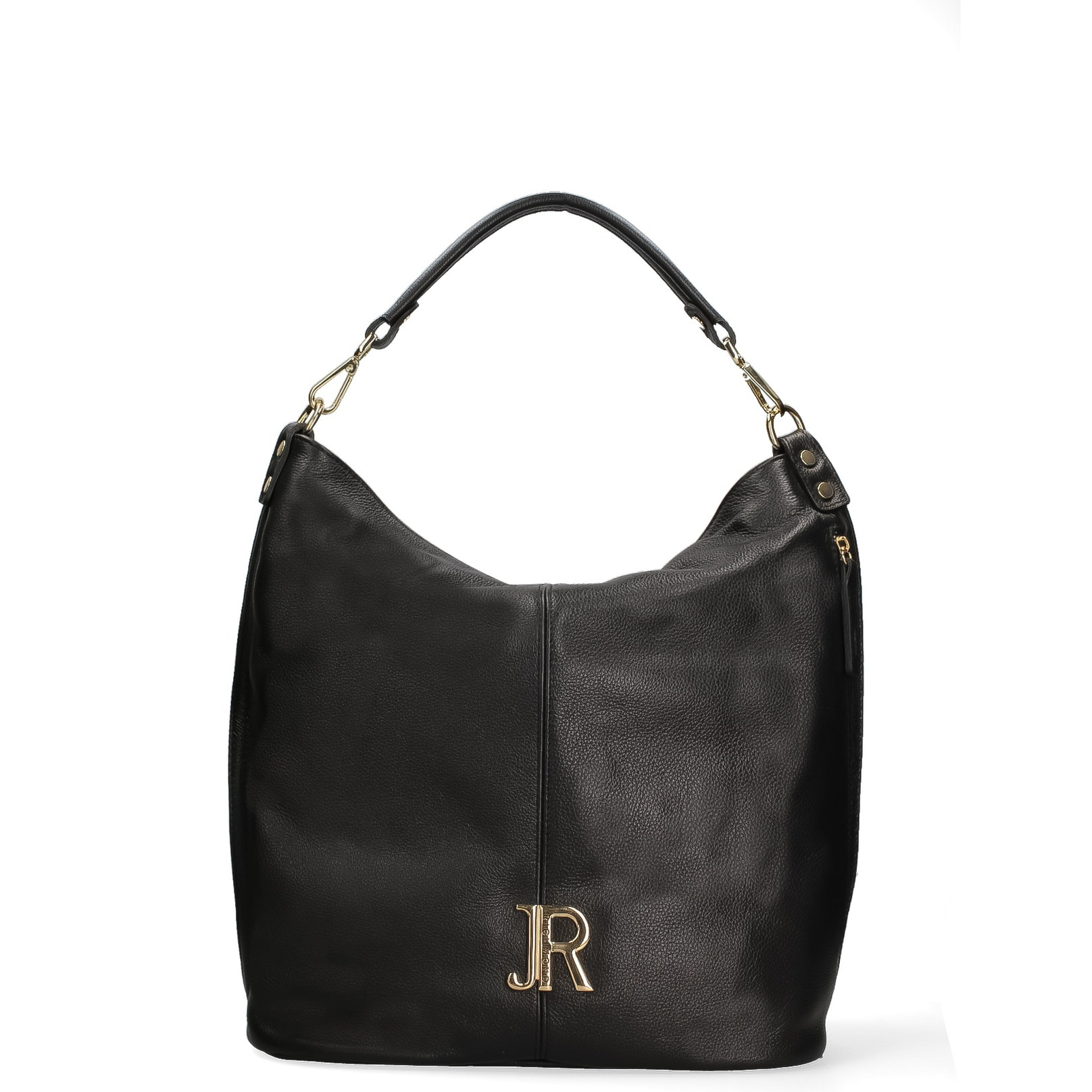 Borsa a spalla da donna Made in Italy - Modello Oriana Plus - 100% pelle - 36.0 x 40.0 x 12.0 cm