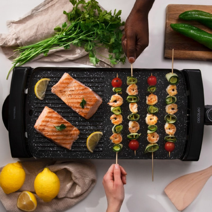 Cecotec Piastra elettrica Tasty&Grill 3000 RockWater MixGrill