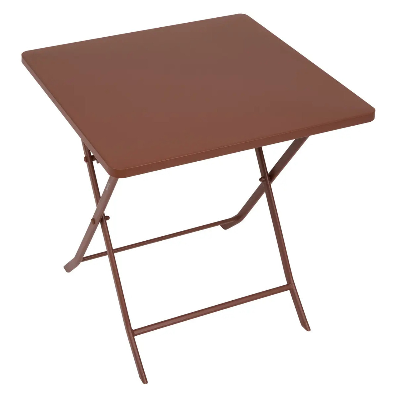 Table de jardin Greensboro 2 places pliable 70x70cm acajou