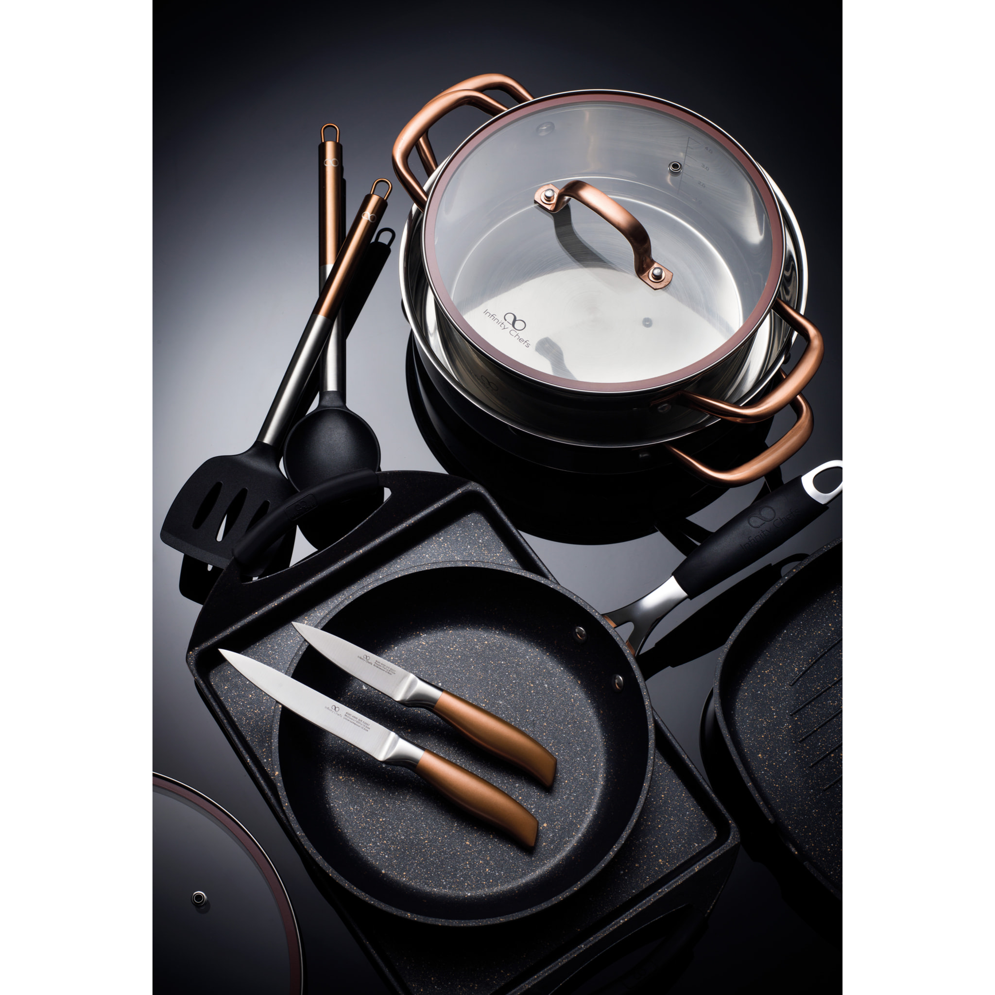 GRILL  28 cm INFINITY CHEF - BERGNER