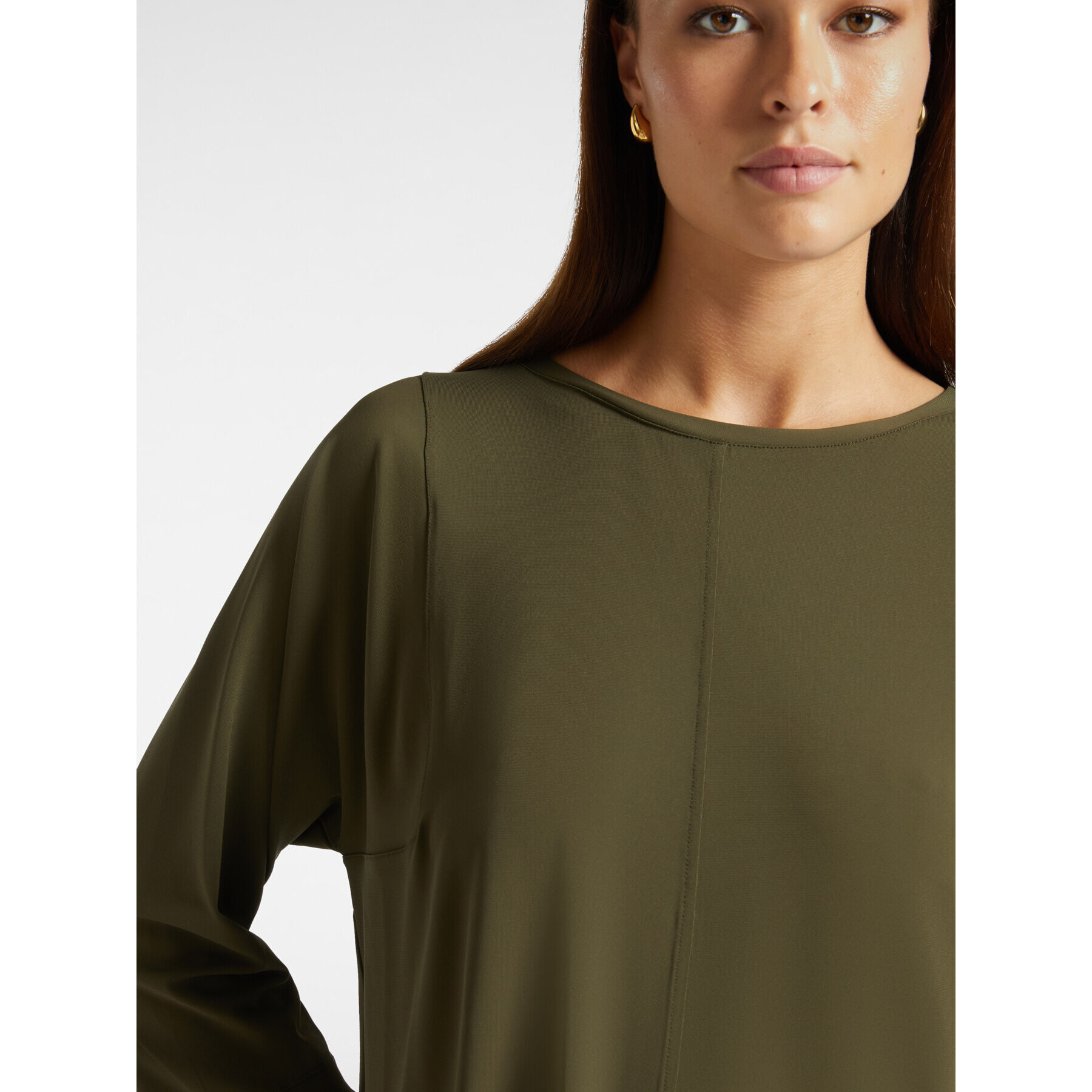 Elena Mirò - Camiseta loose fit - Verde