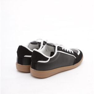 SNEAKERS SIMPLE CHOCOLA' NERO