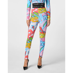 PHILIPP PLEIN Mallas BOMBING GRAFFITI