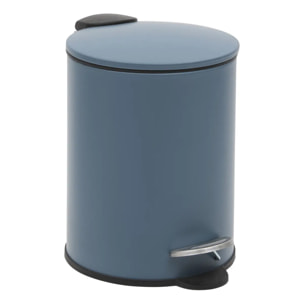 Poubelle Colorama ronde 2,7L bleu