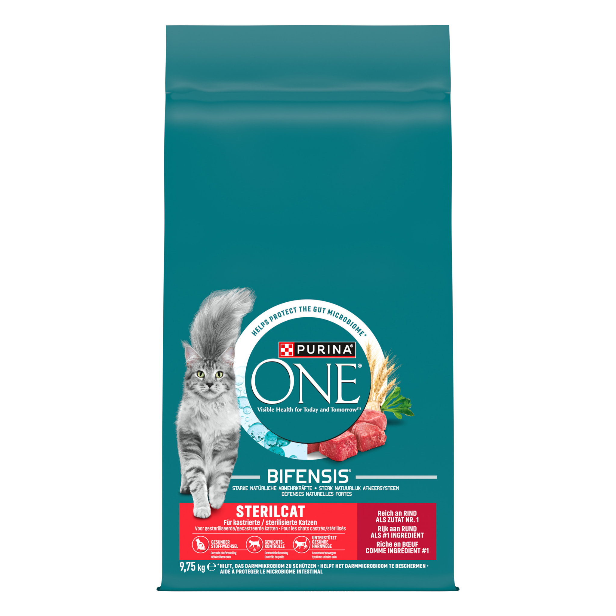 PURINA ONE Stérilisé Bœuf 9,75kg