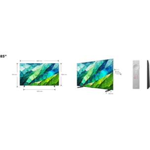 TV QLED TCL MiniLED 85C89B 2024