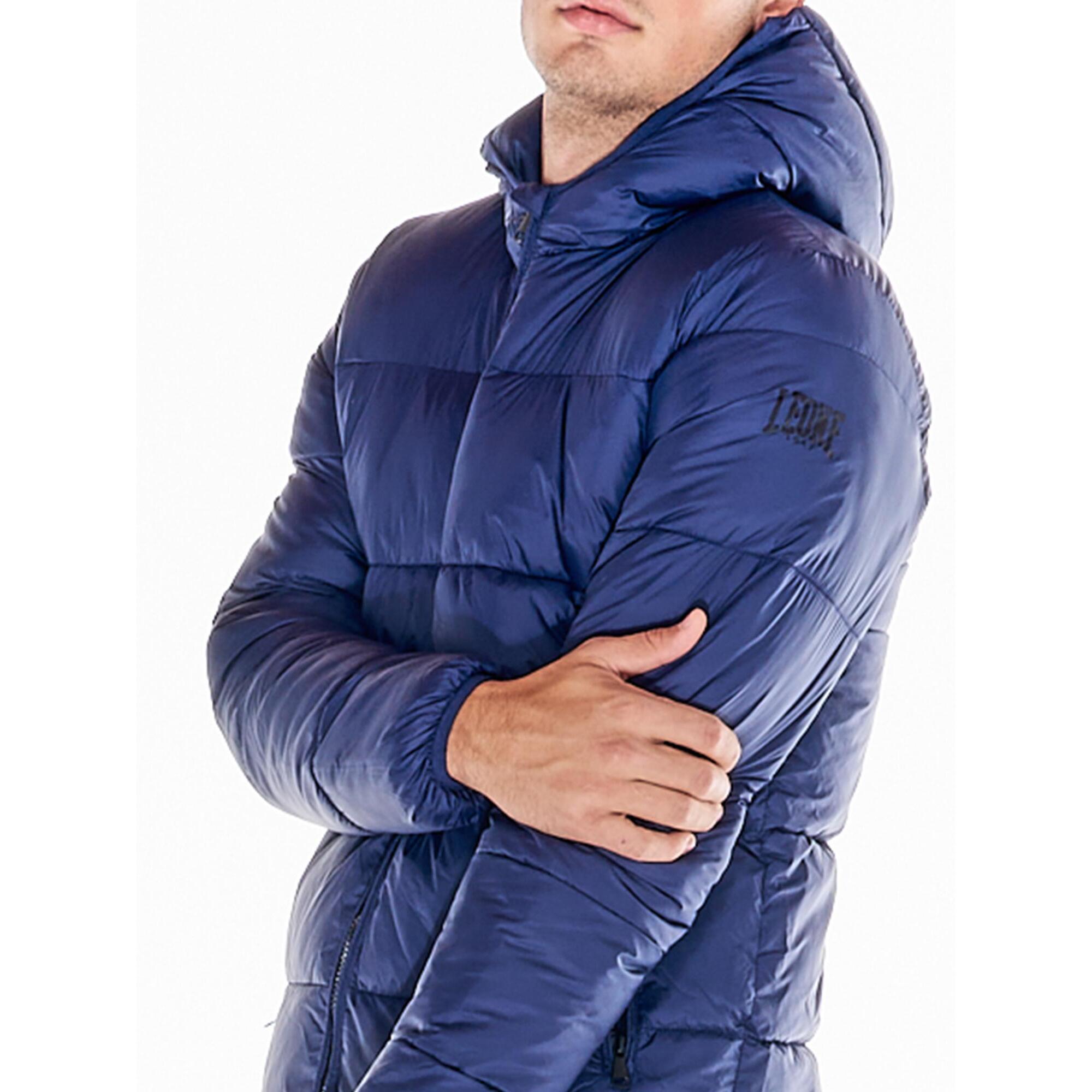 Piumino Leone uomo con cappuccio Basic