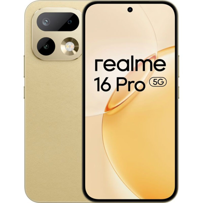 Smartphone REALME 16 Pro Doré 256Go 5G