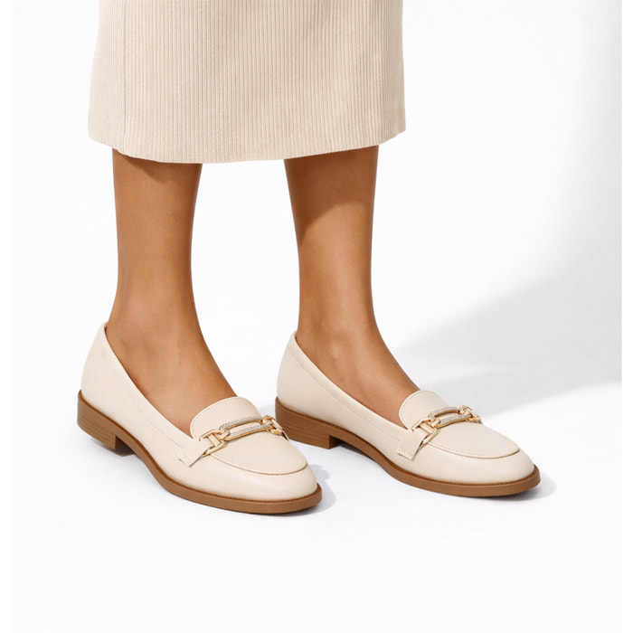 Mocassini con accessorio - tacco 2,5 cm