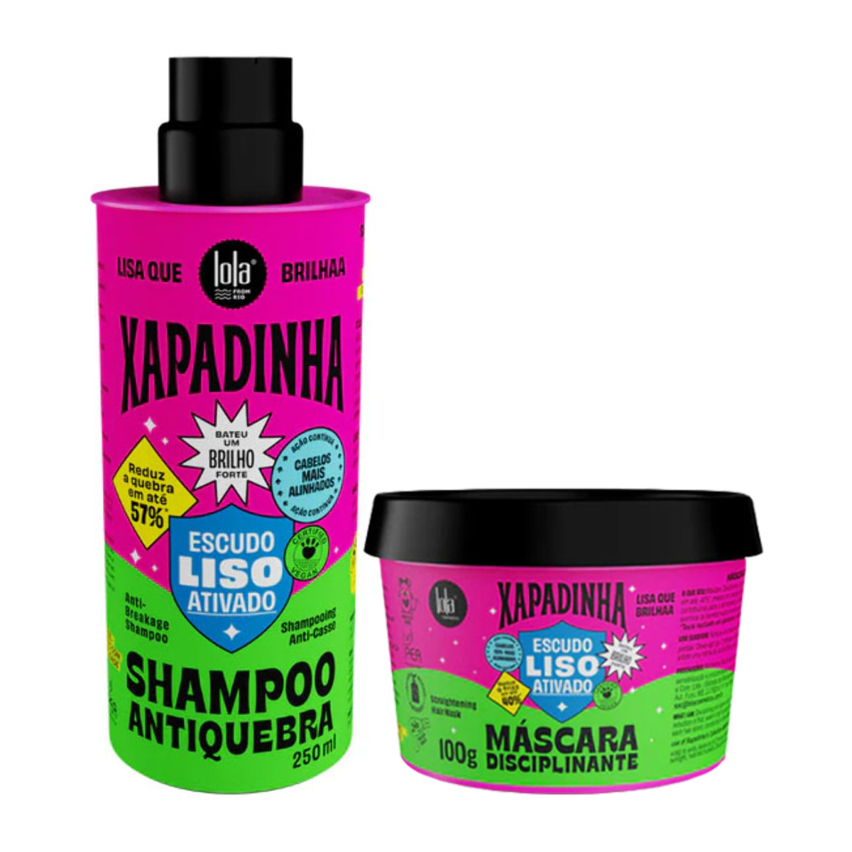 LOLA Kit Xapadinha Shampoo 250ml + Maschera 100ml