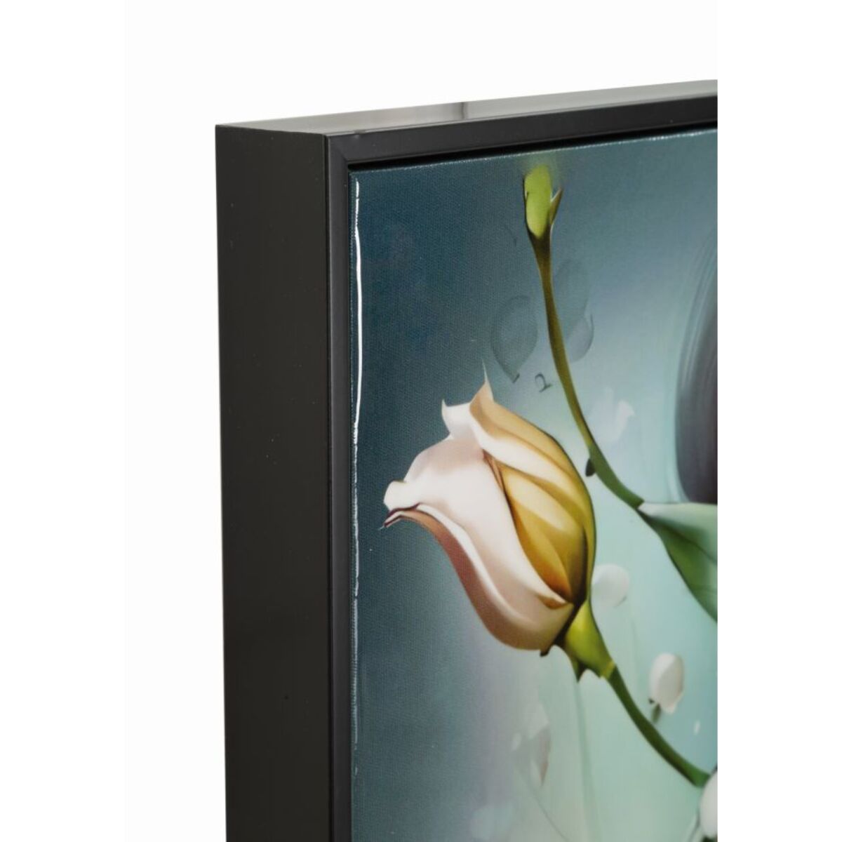 DIPINTO SU TELA LACCATO FANTASY C/CORNICE -A- CM 72X4X102