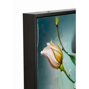 DIPINTO SU TELA LACCATO FANTASY C/CORNICE -A- CM 72X4X102