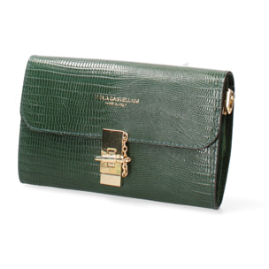 Borsa a mano da donna Made in Italy - Modello Hope - Vera pelle - 23.0 x 13.0 x 5.0 cm