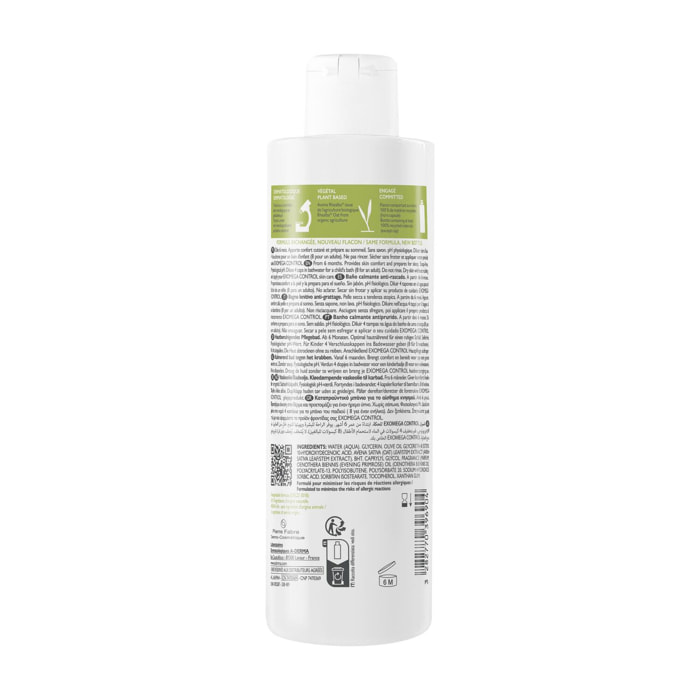 Exomega Control - Bain Apaisant Anti-Grattage 250 ml
