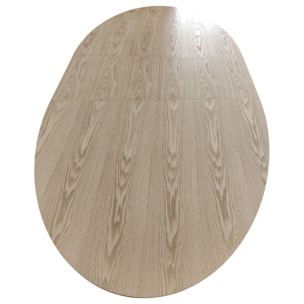 Table à rallonge Benvenuto ovale chêne Kare Design